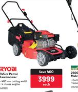 Ryobi 145cc Petrol Lawnmower-Each