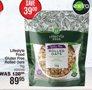 Lifestyle Food Gluten Free Rolled Oats 293348-1Kg