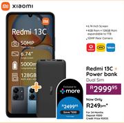 Mi Xiaomi Redmi 13C + Power Bank