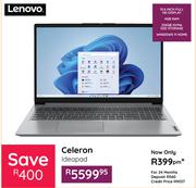 Lenovo Celeron Ideapad Laptop