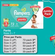 Pampers Pants Sizes 3-7-Per Pack