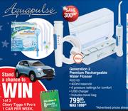 Aquaflosser Generation 2 Premium Rechargeable Water Flosser-Each