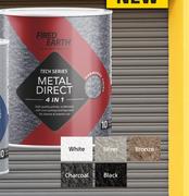 Fired Earth 500ml Metal Direct Hammered