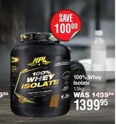 NPL 100% Whey Isolate-1.5kg