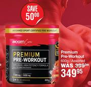 Biogen Premium Pre-Workout Assorted-600g 