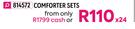 Paxon Basic 6 Piece Comforter Sets (Double)