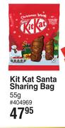 Kitkat Santa Sharing Bag-55g