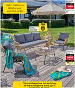 Terrace Leisure Boho Patio Lounge Set-Per Set