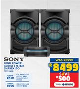 Sony High Power Audio System Shake 10D