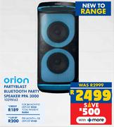 Orion Party Blast Bluetooth Party Speaker PPA 3000