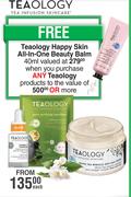 Teaology Tea Infusion Skincare Products-Each