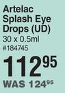 Artelac Splash Eye Drops (UD)-30 x 0.5ml