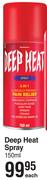Deep Heat Spray-150ml Each