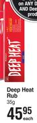 Deep Heat Rub-35g Each