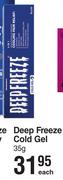 Deep Freeze Cold Gel-35g Each