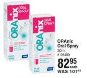 ORAnix Oral Spray-30ml Each