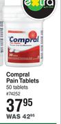 Compral Pain Tablets 50 Tablets