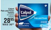 Calpol Pain & Fever Tablets 245 Tablets
