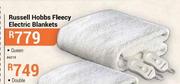 Russell Hobbs Fleecy Electric Blanket Queen
