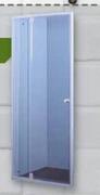 Kenzo Shower Door Return Panel 900x900x1850mm In White Epoxy