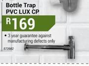 Bottle Trap PVC LUX CP