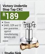 Victory Undertile Stop Tap CXC 15mm