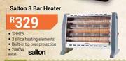 Salton 3 Bar Heater SHH25