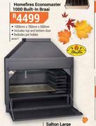 Homefires Economaster 1000 Built In Braai
