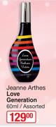 Jeanne Arthes Love Generation Assorted-60ml