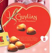 Guylian Hazelnut Praline Filled Chocolate Hearts-105g
