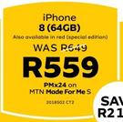 Apple iPhone 8 64GB-On MTN Made For Me S