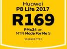 Huawei P8 Lite 2017 LTE-On MTN Made For Me S