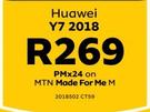 Huawei Y7 2018 LTE-On MTN Made For Me M