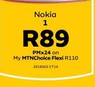 Nokia 1 LTE-On My MTNChoice Flexi R110