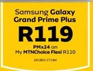 Samsung Galaxy Grand Prime Plus LTE-On My MTNChoice Flexi R110