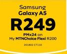 Samsung Galaxy A5 LTE-On My MTNChoice Flexi R200