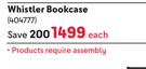 Whistler Bookcase