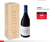 Cirrus Pinot Noir In Wooden Box-1 x 750ml