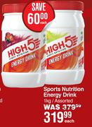 Sports Nutrition Energy Drink Assorted-1Kg Each