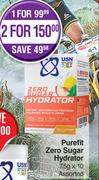 USN Purefit Zero Sugar Hydrator Assorted-For 2 x 7.5g X 10
