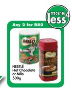Nestle Hot Chocolate Or Milo-2x500G