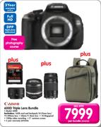 Canon 600D Triple Lens Bundle