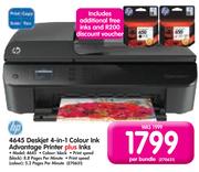 HP 4645 Deskjet 4-In-1 Colour Ink Advantage Printer Plus Inks-Per Bundle