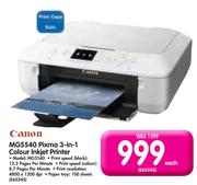 Canon MG5540 Pixma 3-In-1 Colour Inkjet Printer-MG5540 Each