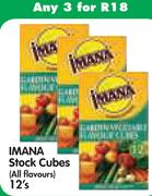 Imana Stock Cubes(All Flavours)-3x12's