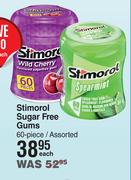 Stirmorol Sugar Free Gums Assorted-60 Piece Each