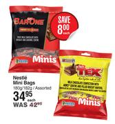 Nestle Mini Bags Assorted-180g/182g-Each