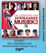 Kyknet Die Legends Van Afrikaanse Musiek Vol.2 CD