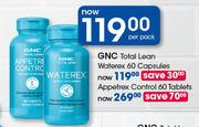 GNC Total Lean Waterex Capsules-60's Per Pack