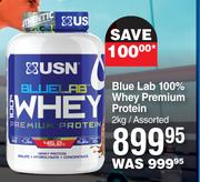 USN Blue Lab 100% Whey Premium Protein Assorted-2Kg